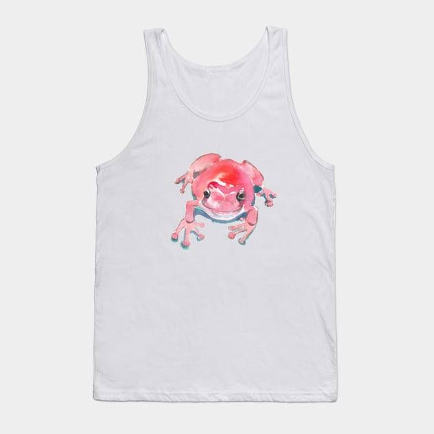 Strawberry frog Tank Top by marinavermilion